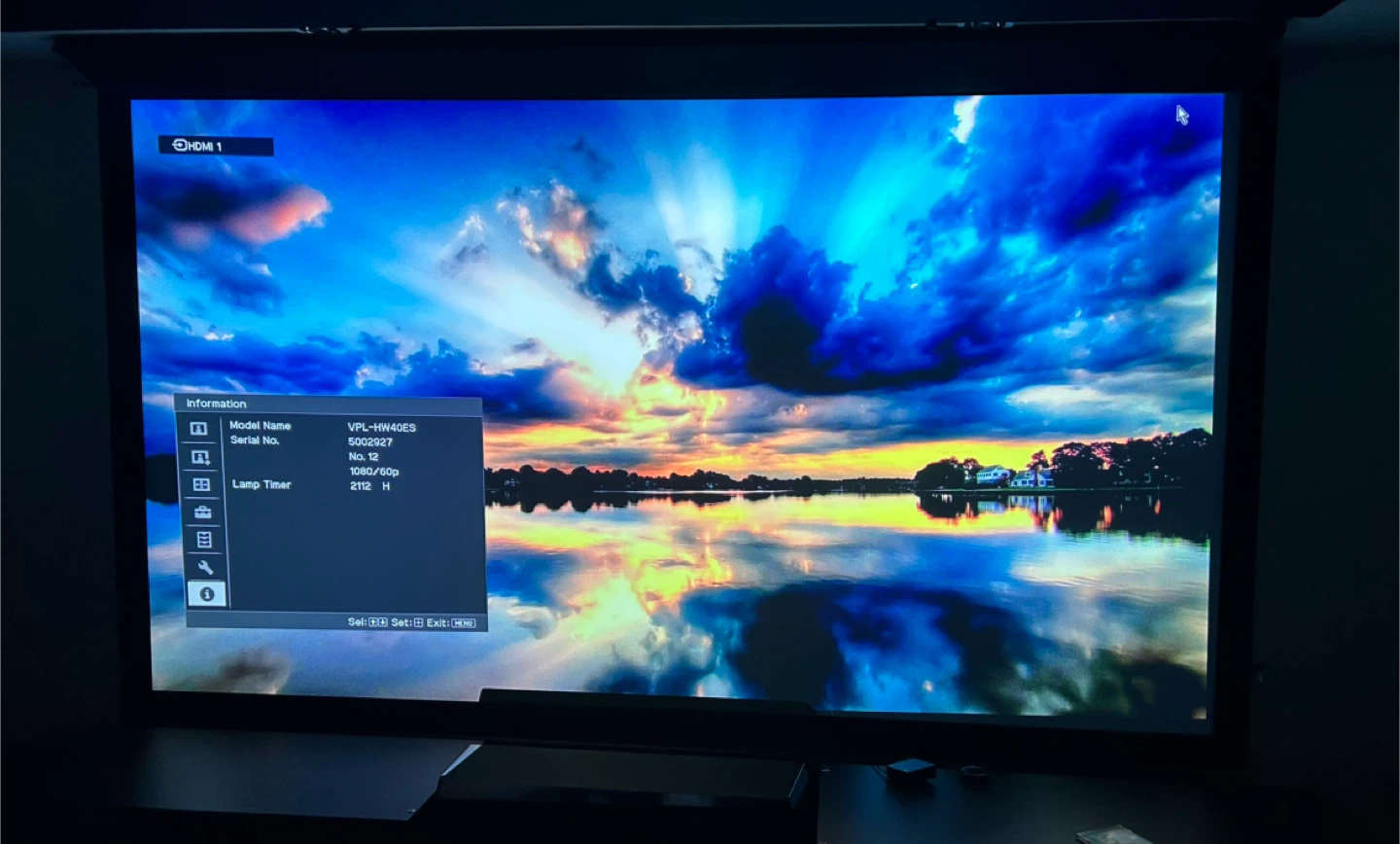 Sony VPL-HW40ES Projector - photo 2