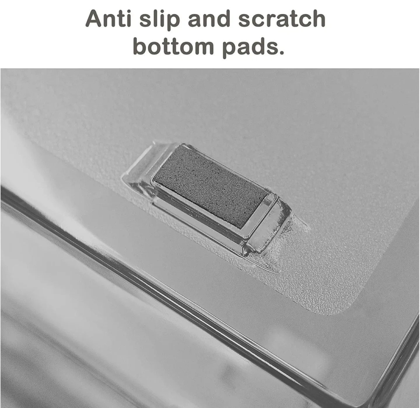 4-Tier Clear Acrylic Desk File Tray Organizer image indicator(5)