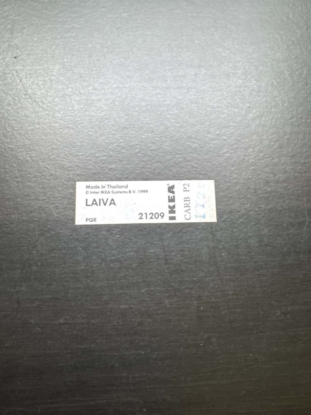 IKEA LAIVA Bookcase - Black-Brown