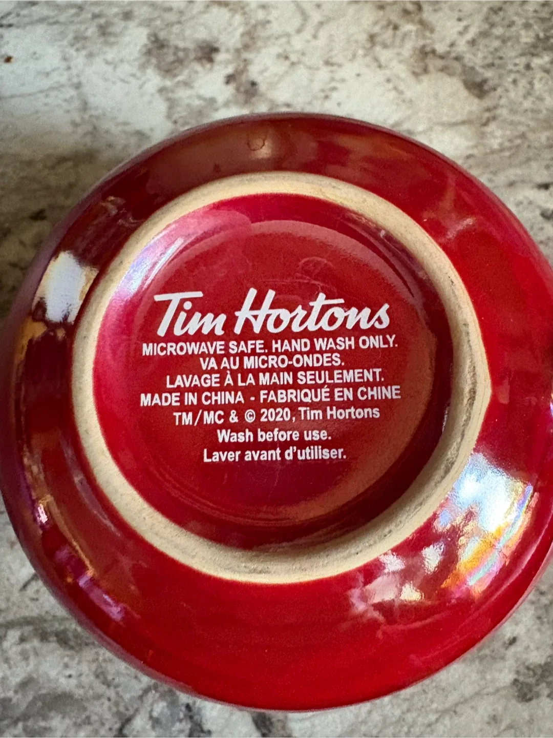 Tim Hortons Red Mugs (Set of 3) image indicator(2)
