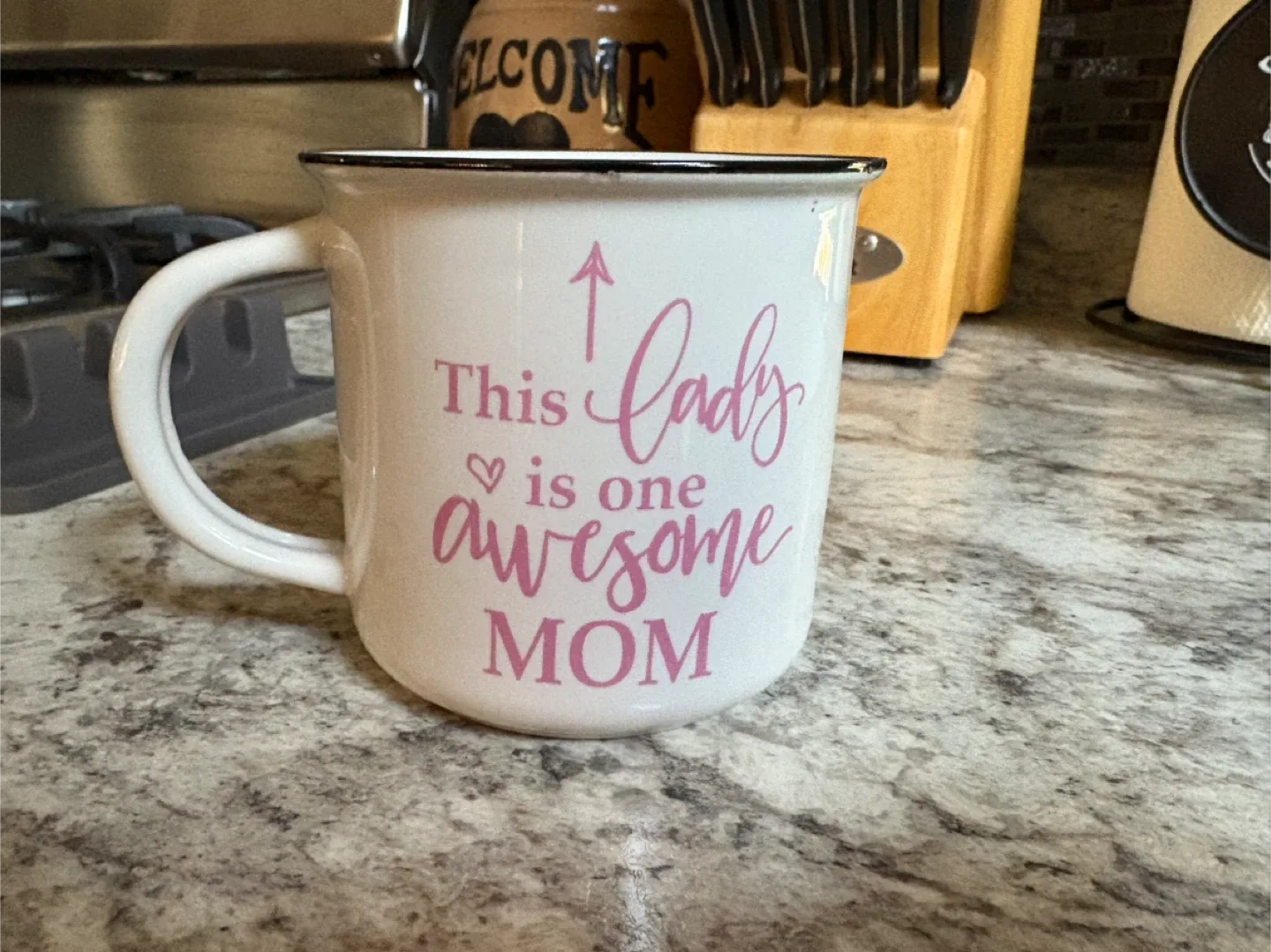 Awesome Mom Mug - 14 oz