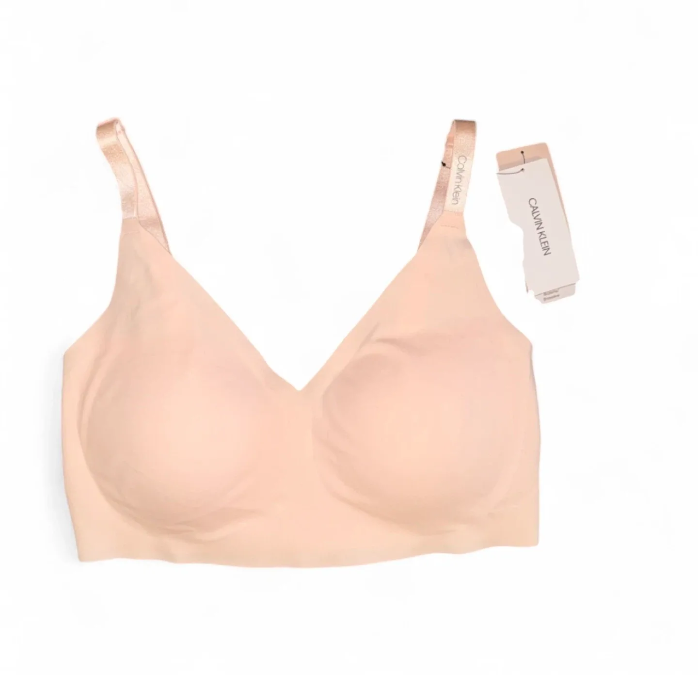 BNWT | Calvin Klein Invisible Bralette Light Pink QF5753–680 image indicator(6)
