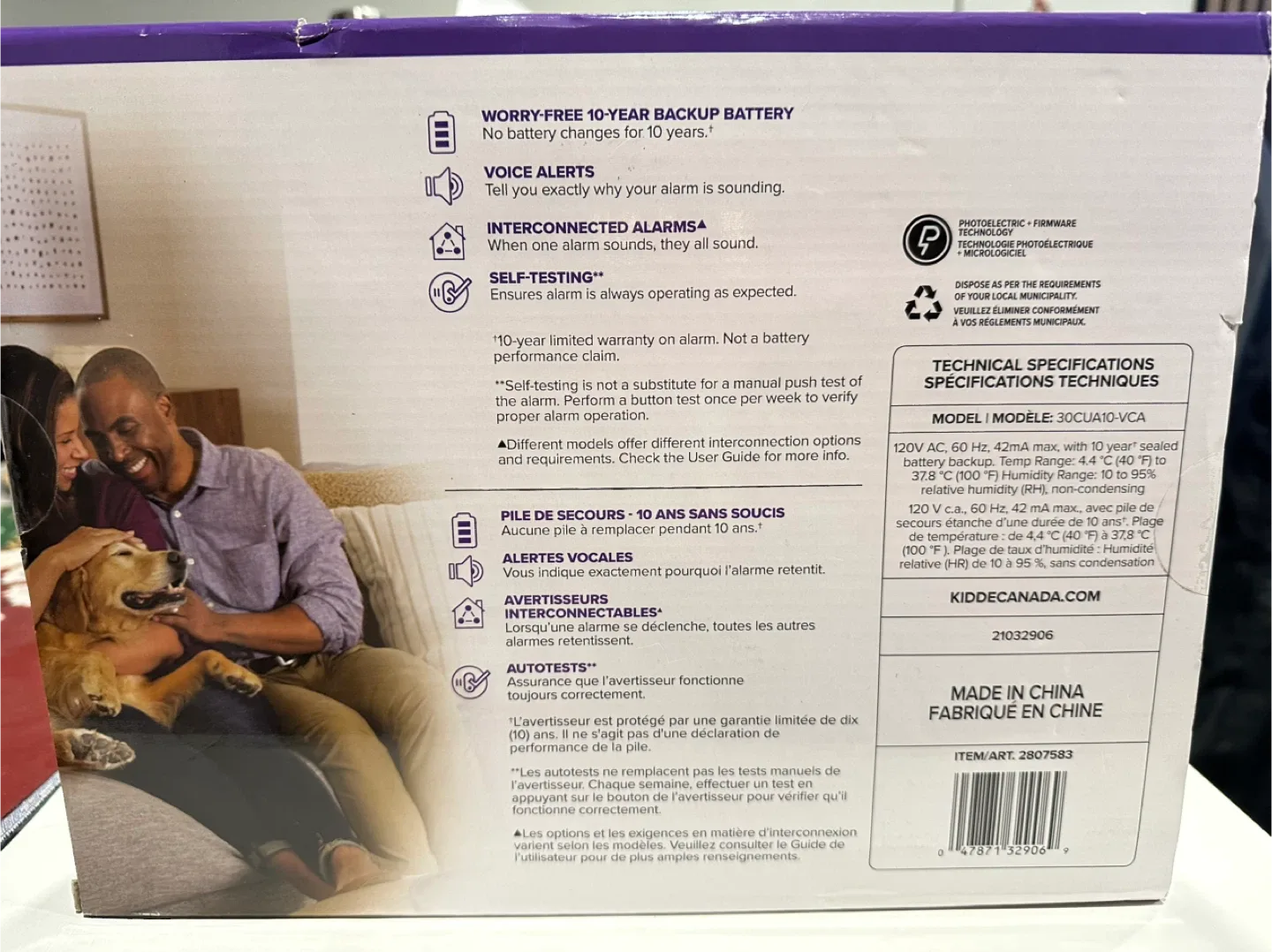 Kidde Hardwired Smoke + Carbon Monoxide Alarm (2-Pack)🥕 image indicator(2)