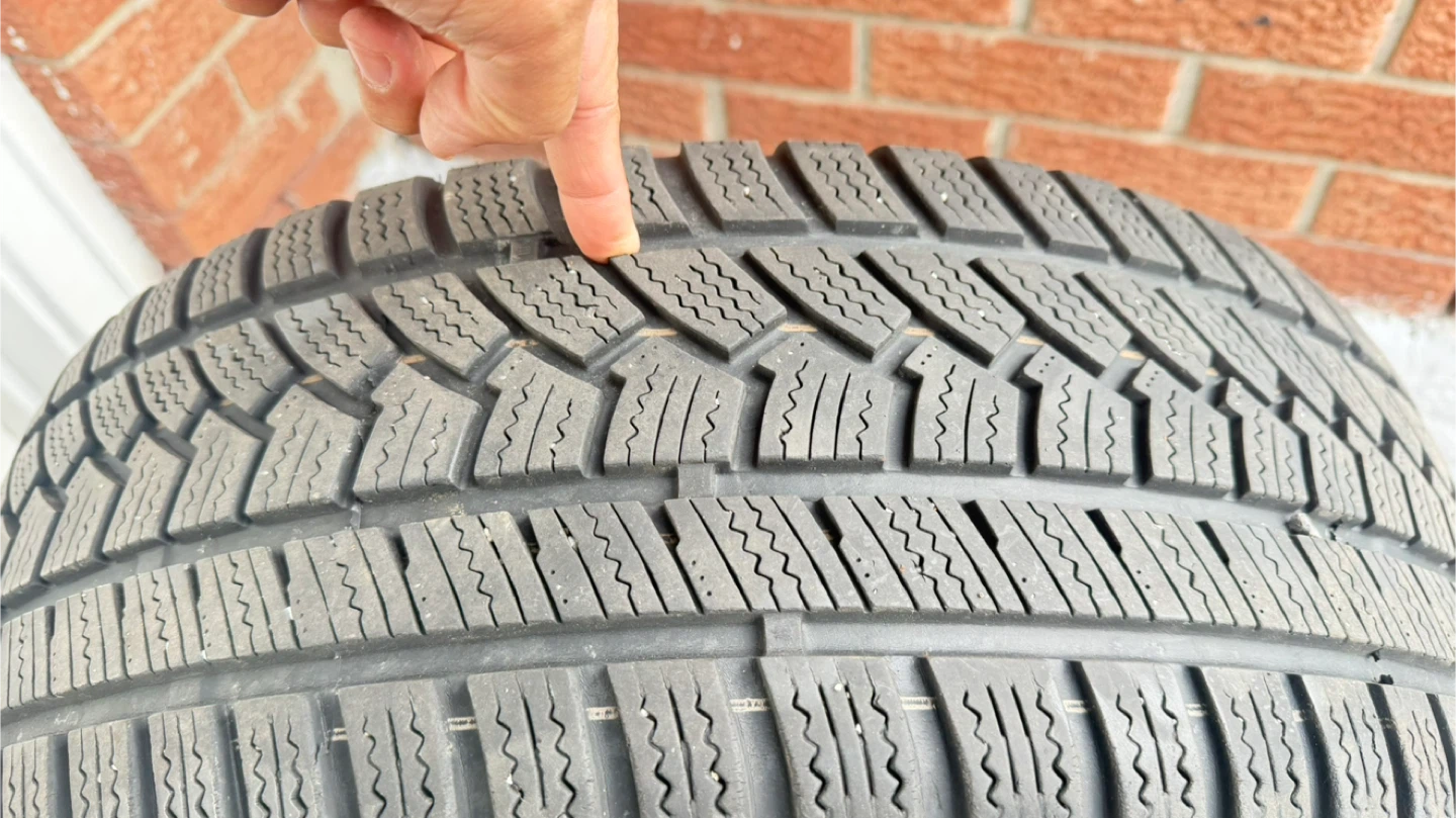 Set of 4 Winter Tires 215/55R17 - photo 5
