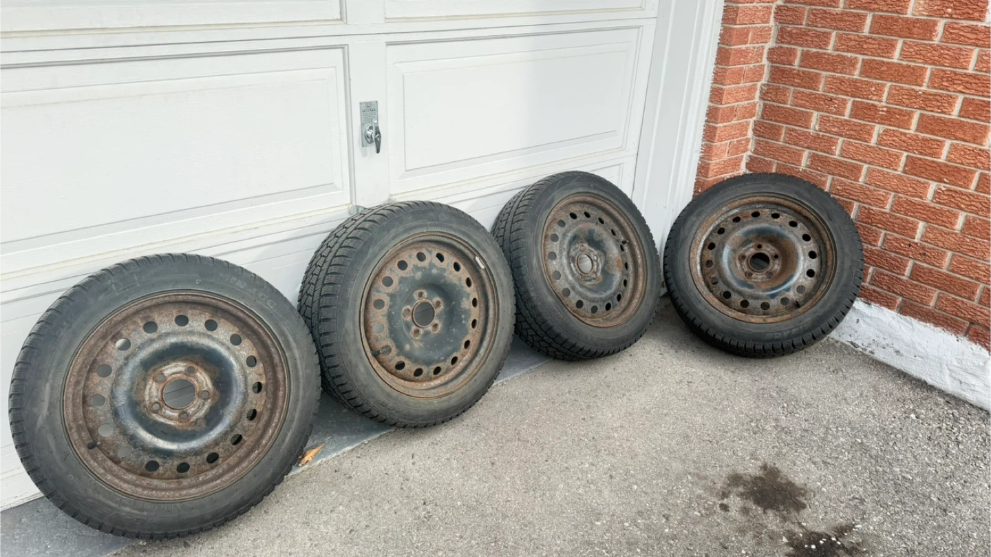 Set of 4 Winter Tires 215/55R17