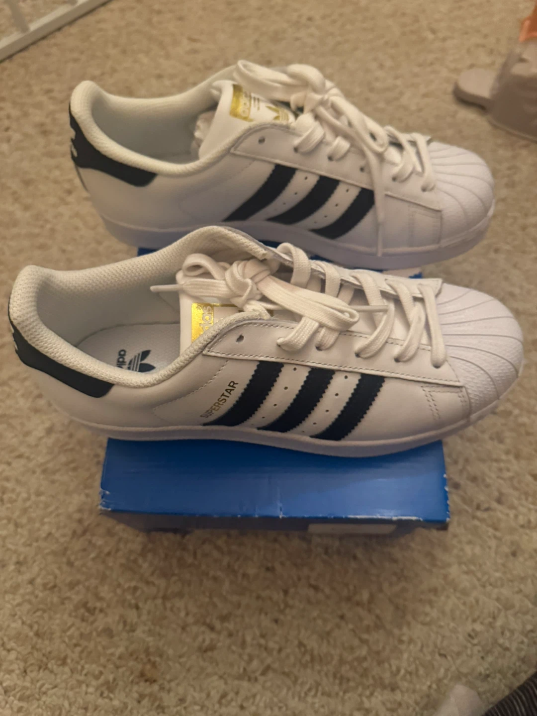 New - Adidas Superstar Foundation - US Mens 6 Women 7 1/2 6 - photo 2