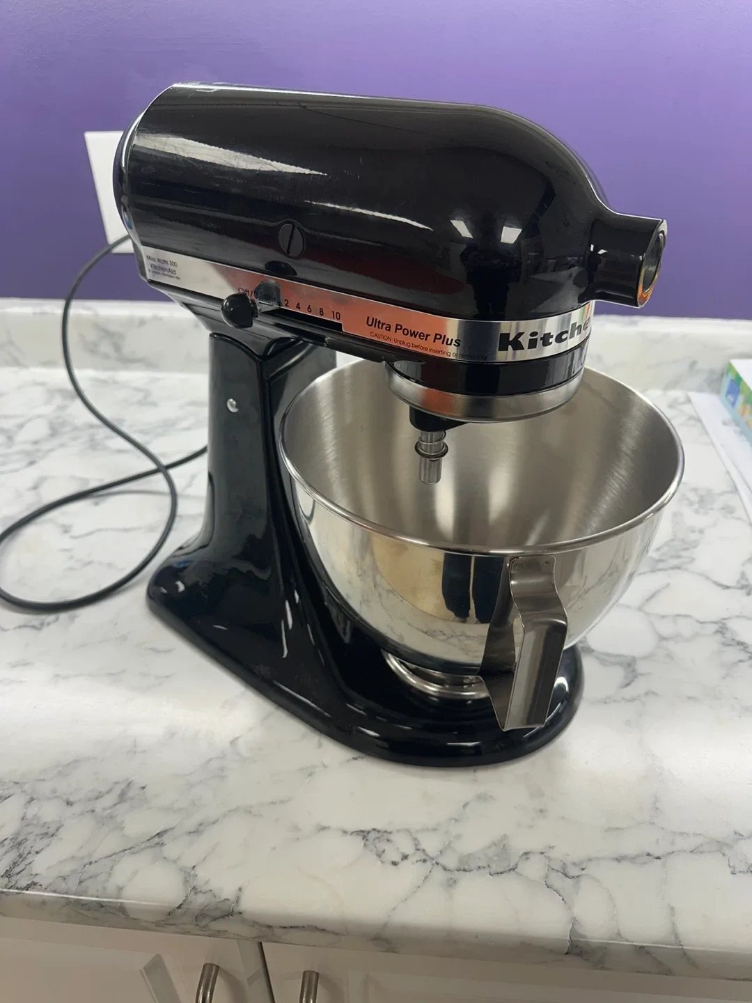 KitchenAid Ultra Power Plus Stand Mixer - Black
