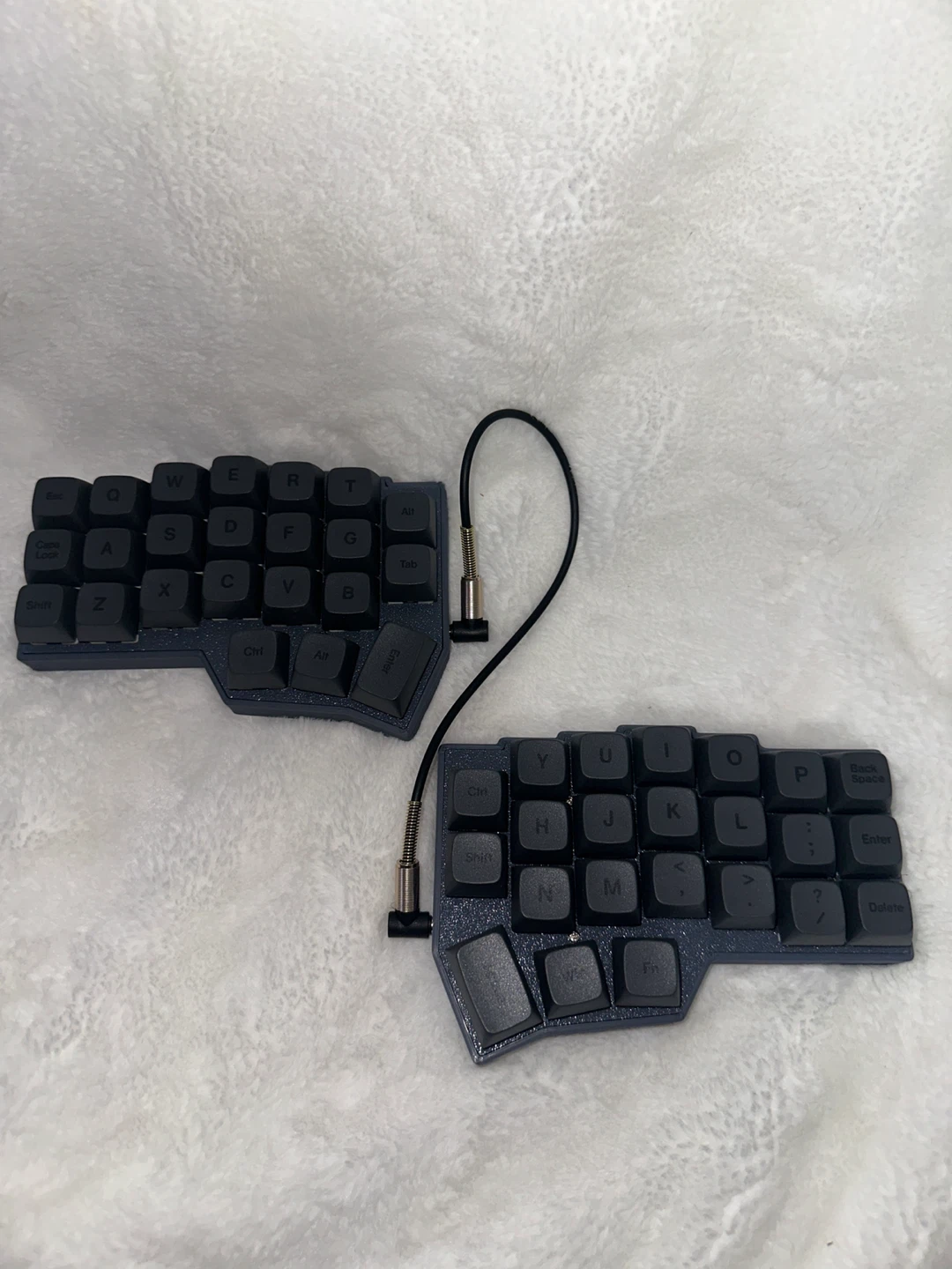 Pre-Built Hotswap keyboard equipped with per-key RGB LEDs.