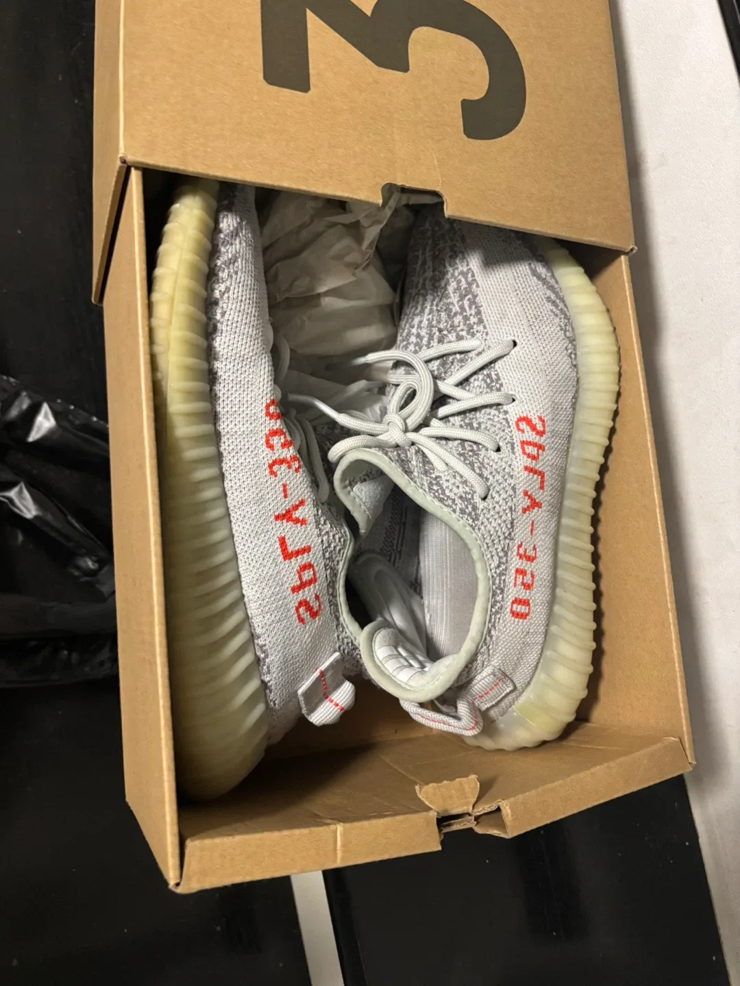 Adidas Yeezy Boost 350 V2 Blue Tint - US 7 thumbnail