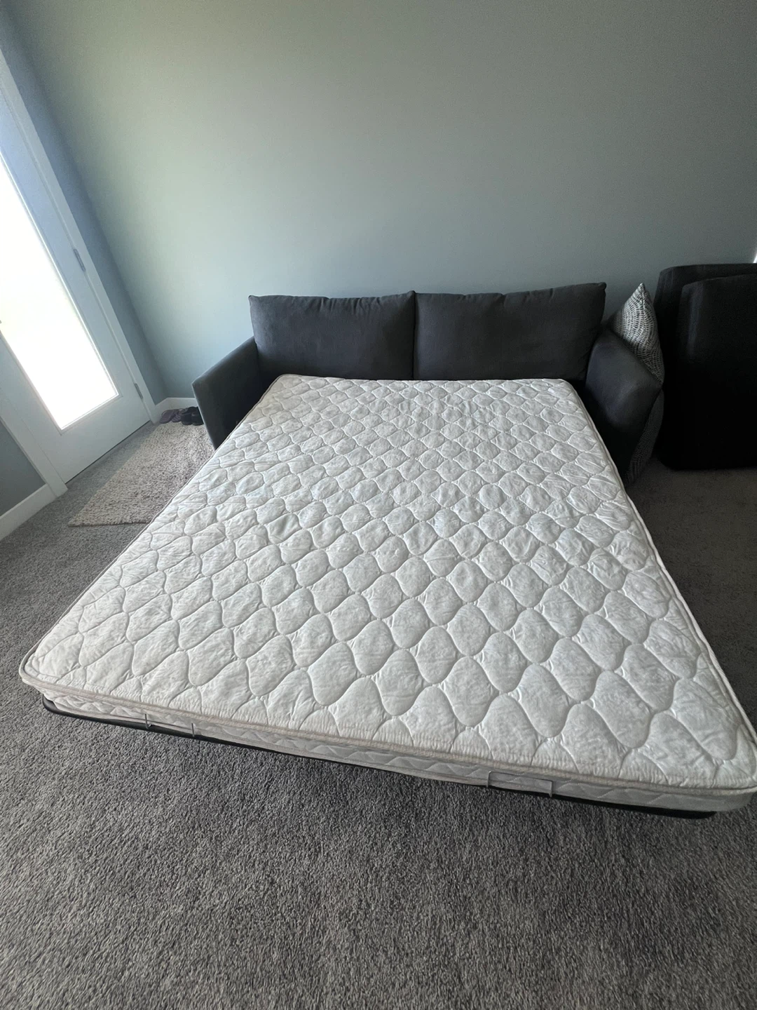 Gray Sleeper Sofa - photo 2