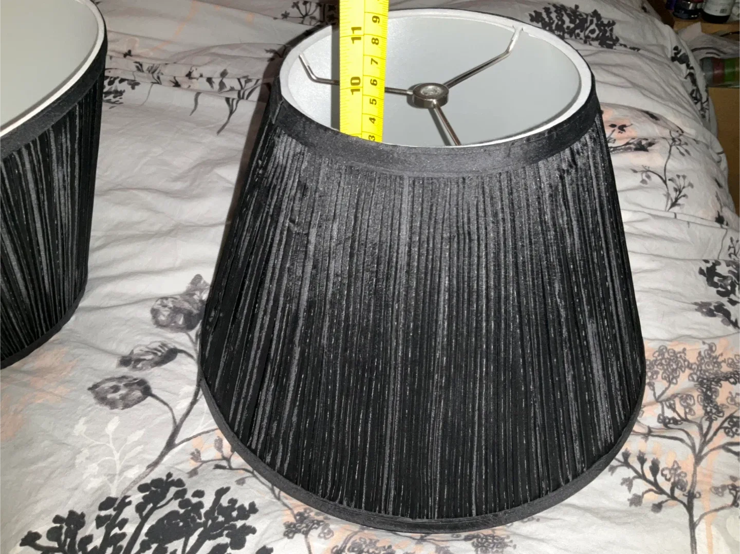 Pair of Black Lamp Shades image indicator(2)