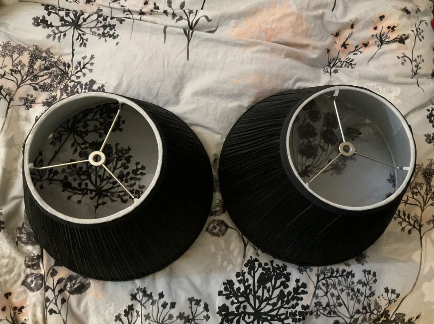 Pair of Black Lamp Shades image indicator(5)