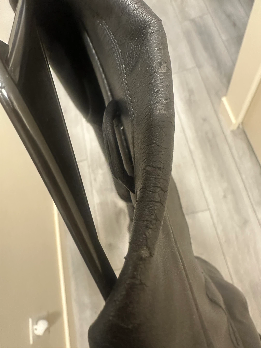 Calvin Klein Faux Leather Jacket - photo 4