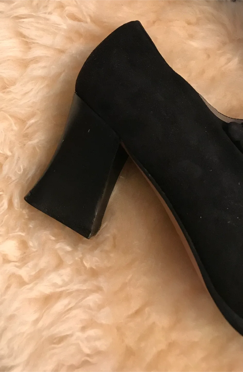 Black Suede Heels - Size 36 image indicator(6)