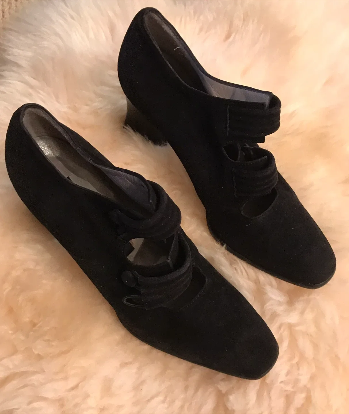 Black Suede Heels - Size 36 image indicator(9)