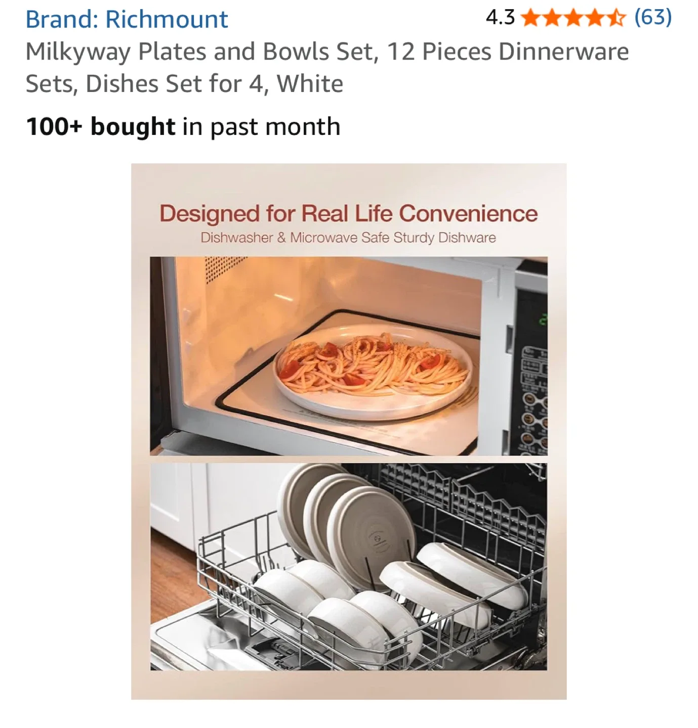 Richmount Milkyway 12-Piece Dinnerware Set image indicator(4)