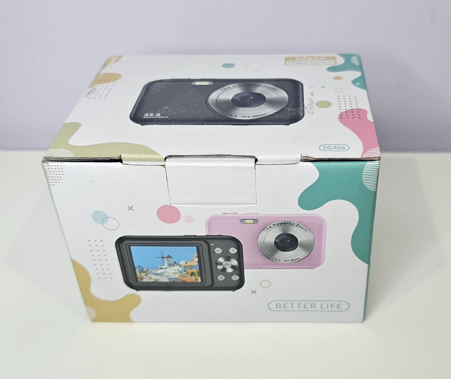 BETTER LIFE DC406 Digital Camera - Pink 🥕 image indicator(2)