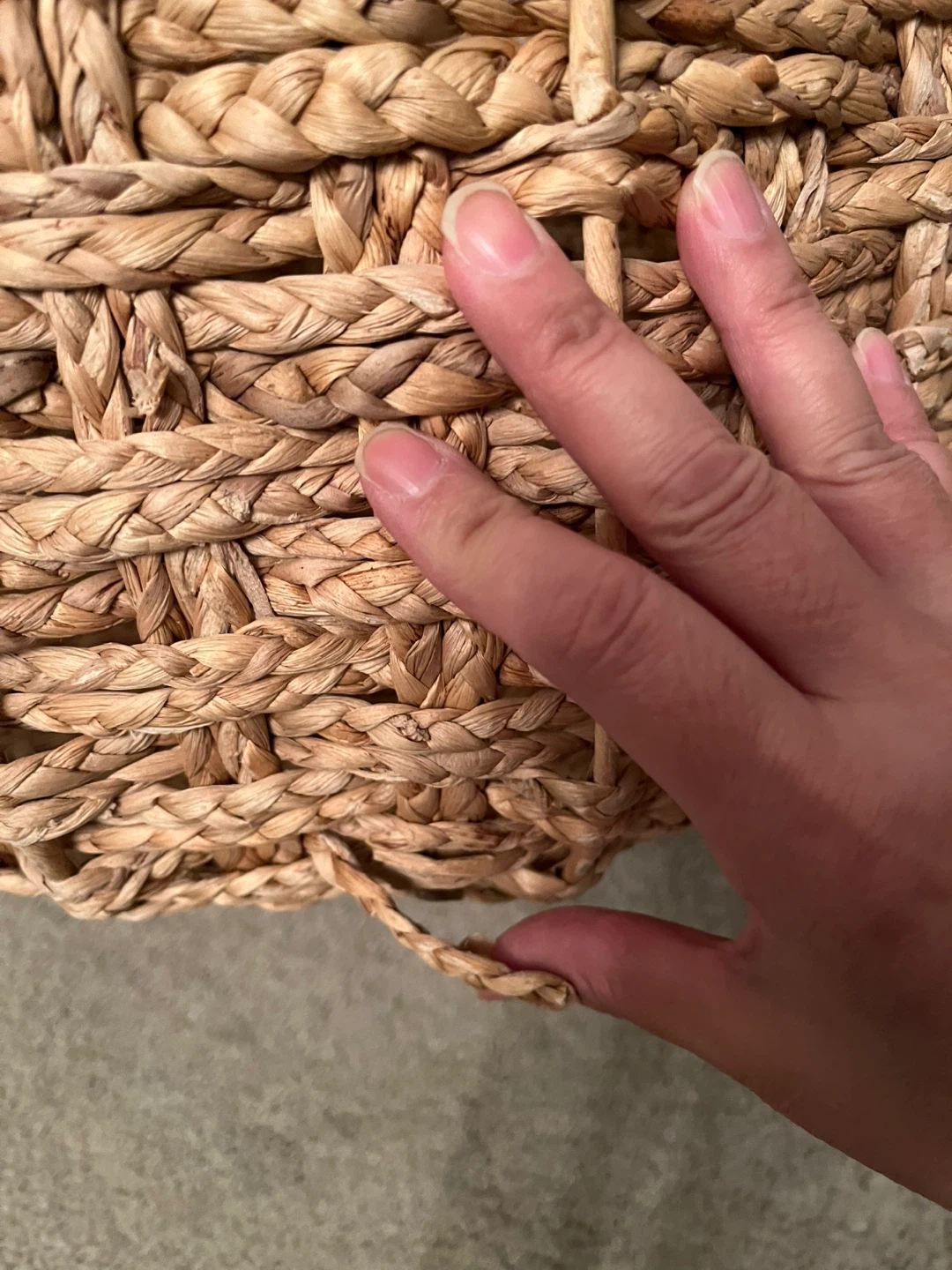 Woven Basket with Handles 🥕 - photo 3