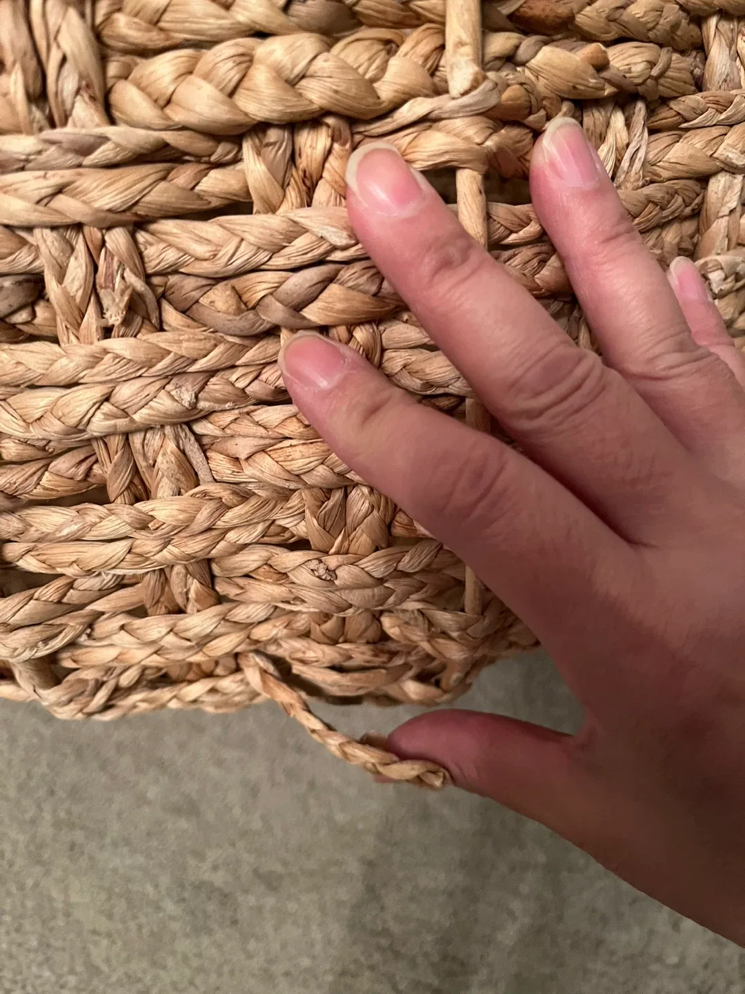 Woven Basket with Handles 🥕 image indicator(3)