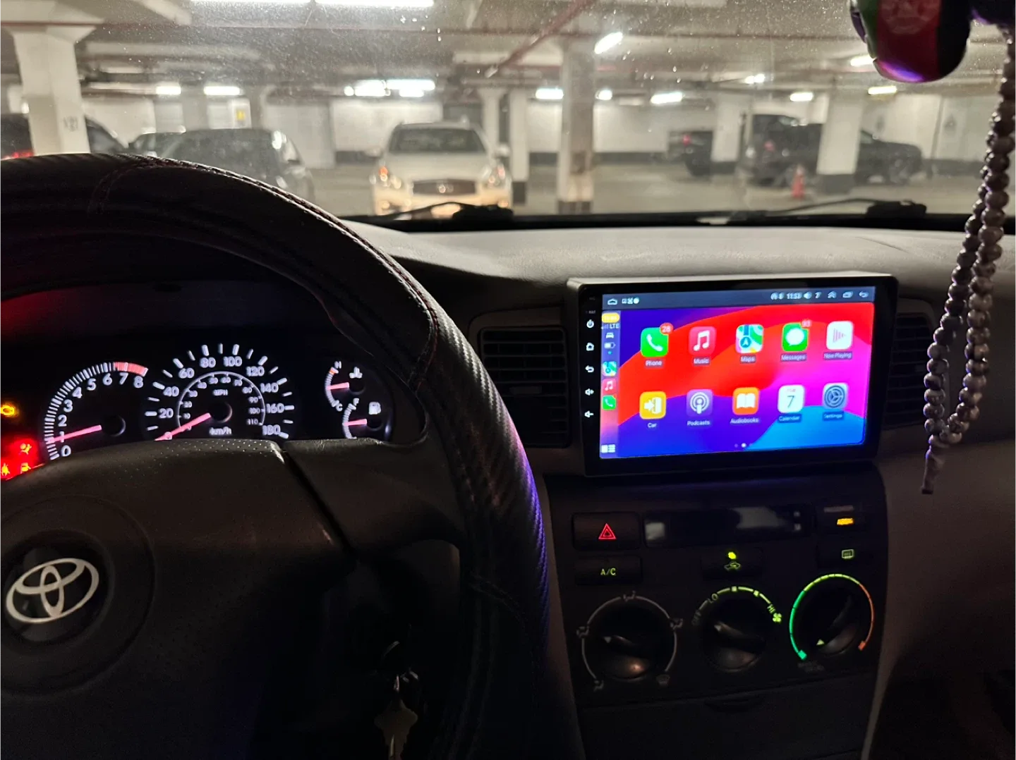 CarPlay Screen corolla 2003-2008 image indicator(2)