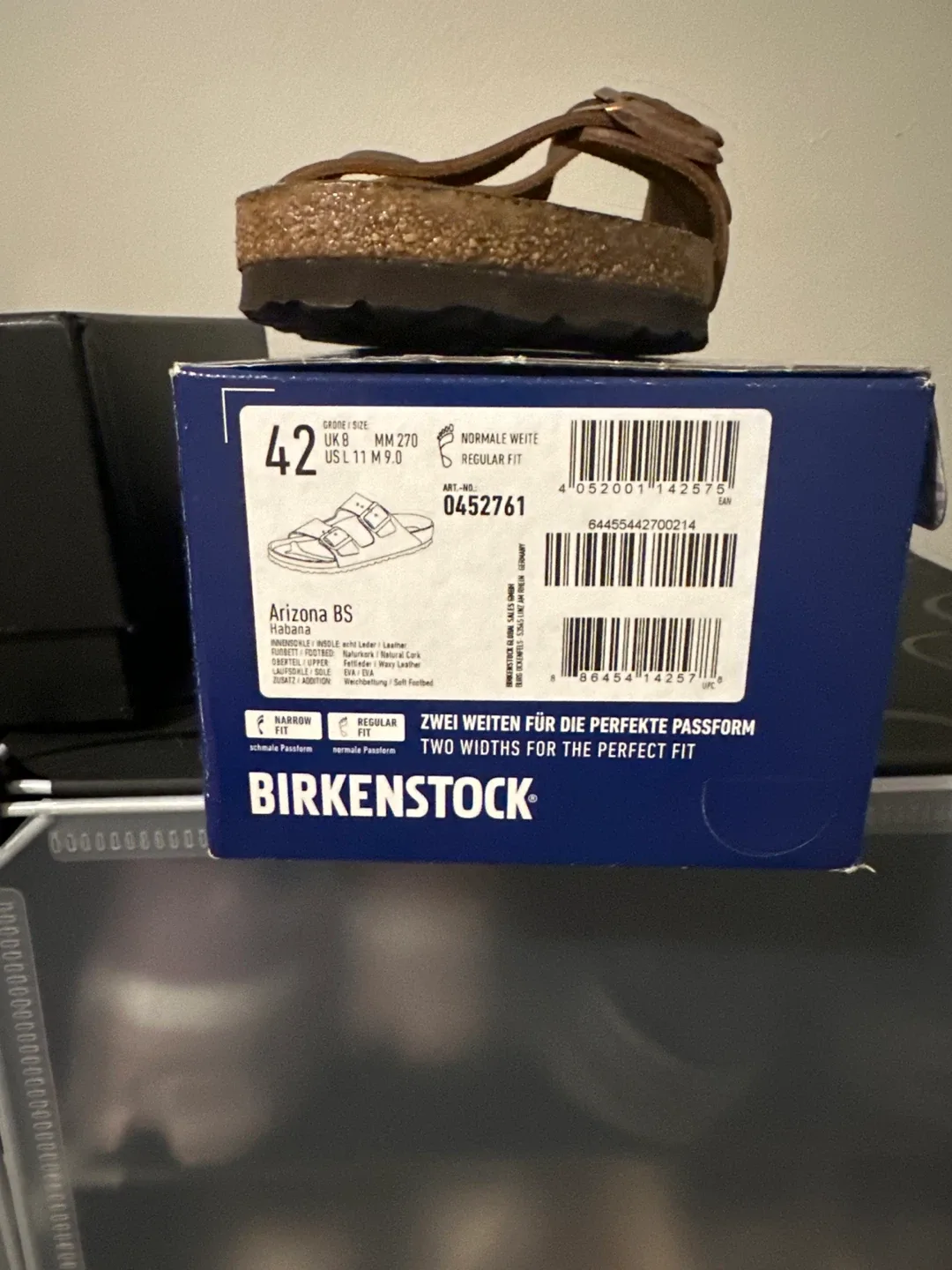 Birkenstock Arizona BS Brown Leather US 11 image indicator(3)