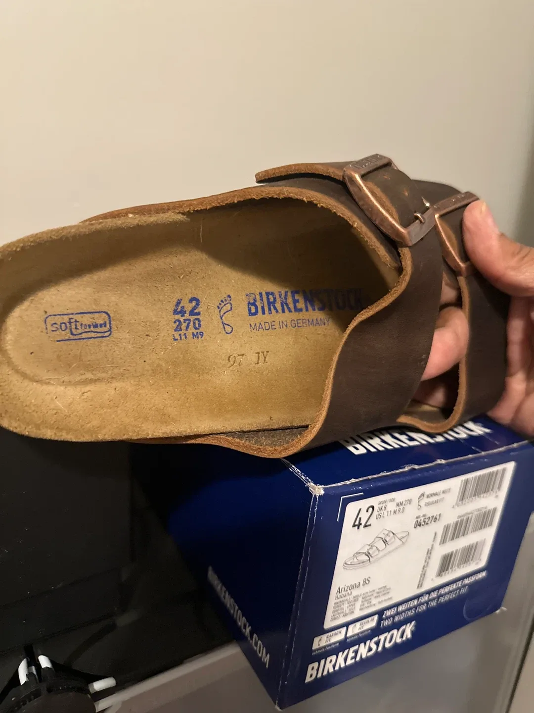 Birkenstock Arizona BS Brown Leather US 11 image indicator(2)