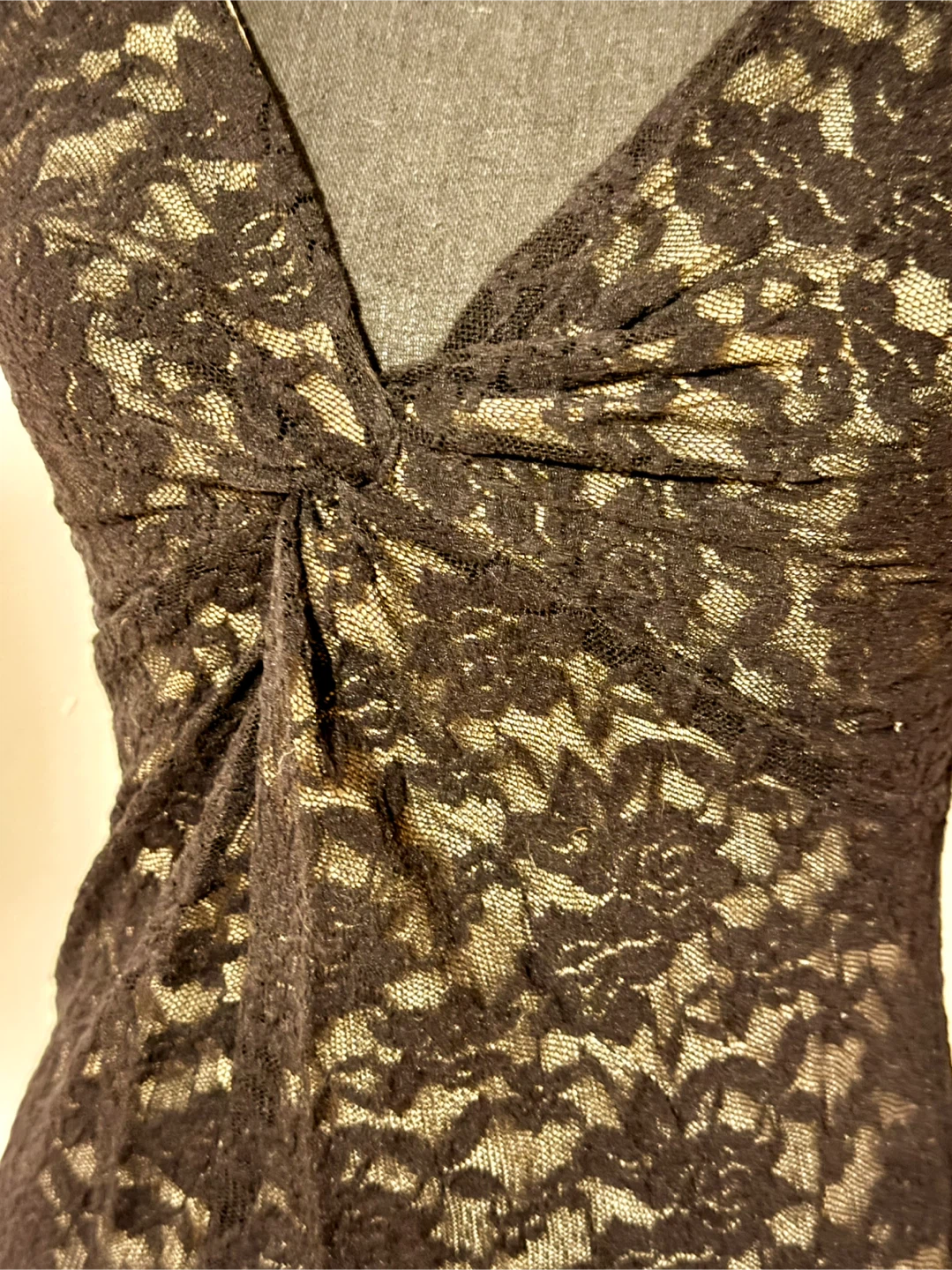 Cabi Black Lace Top - Size XS - photo 2