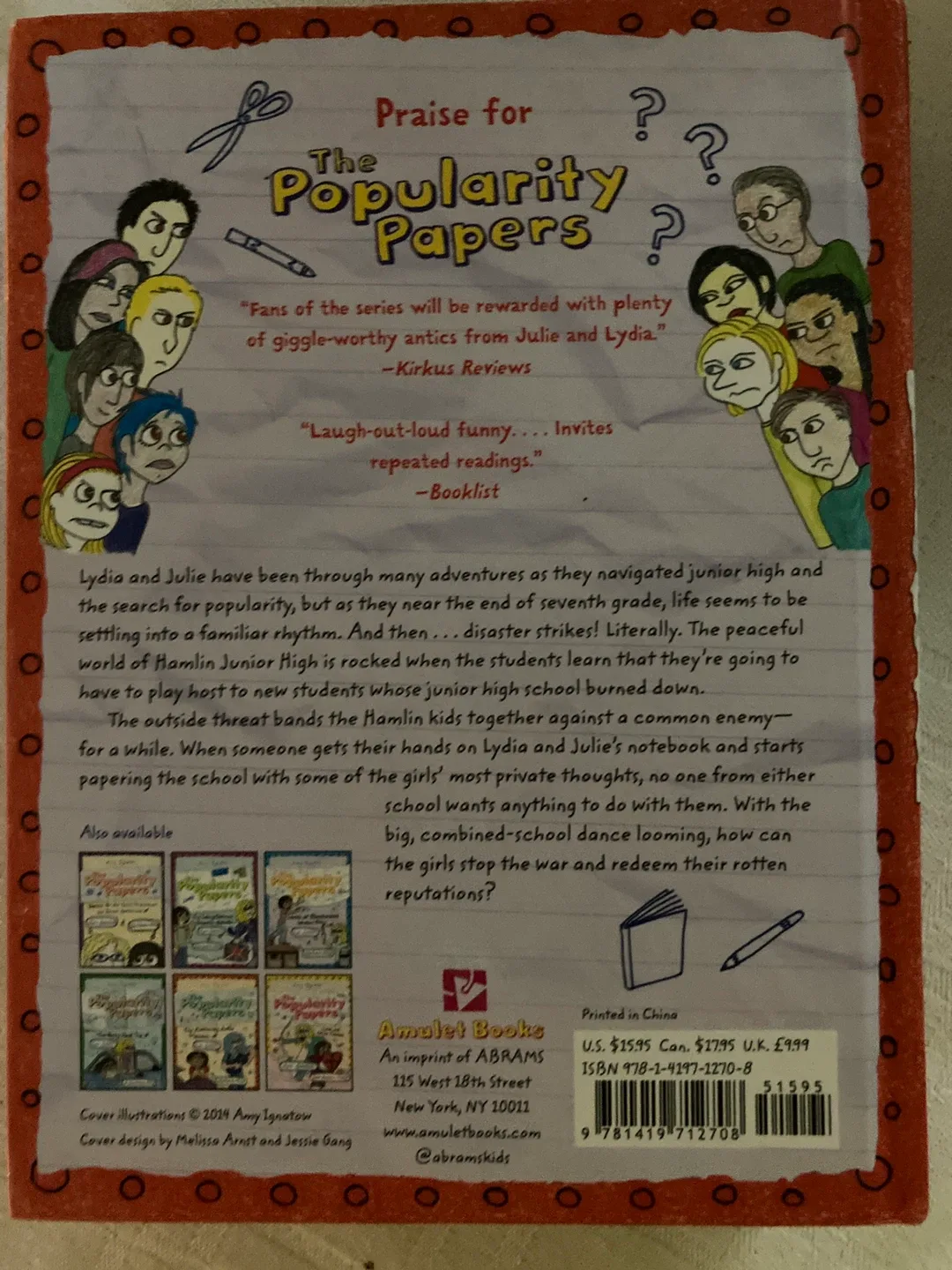 The Popularity Papers Book Set by Amy Ignatow image indicator(6)