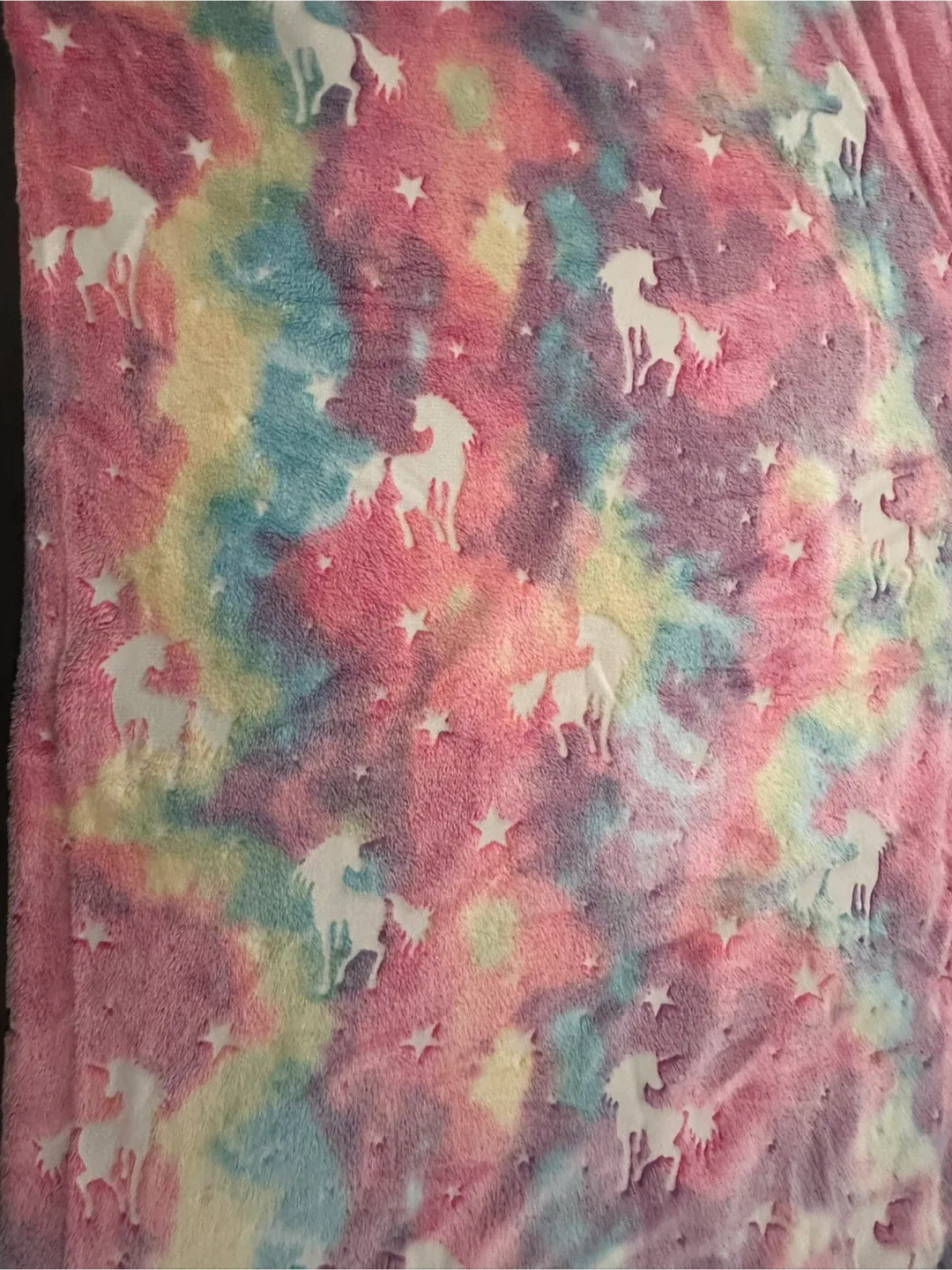 Unicorn & Star Throw Blanket