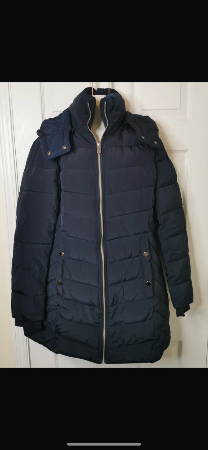 NEW! NUTEXROL XL Navy Blue Puffer Jacket Parka with Hood - photo 4