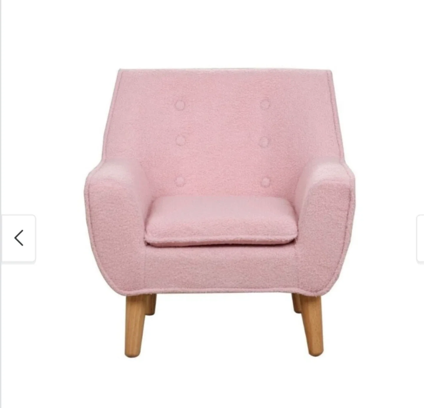 New Childs Teadybear Armchair Pink image indicator(6)