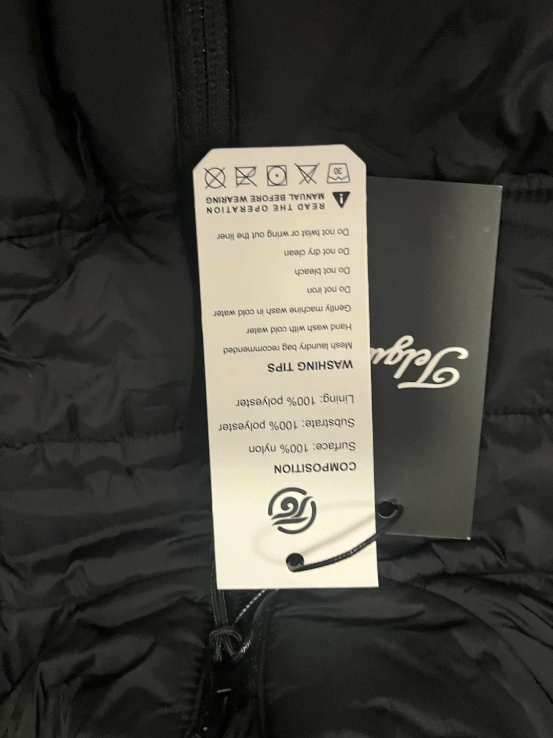 Telguwa heated Black Puffer vest XXXL image indicator(4)