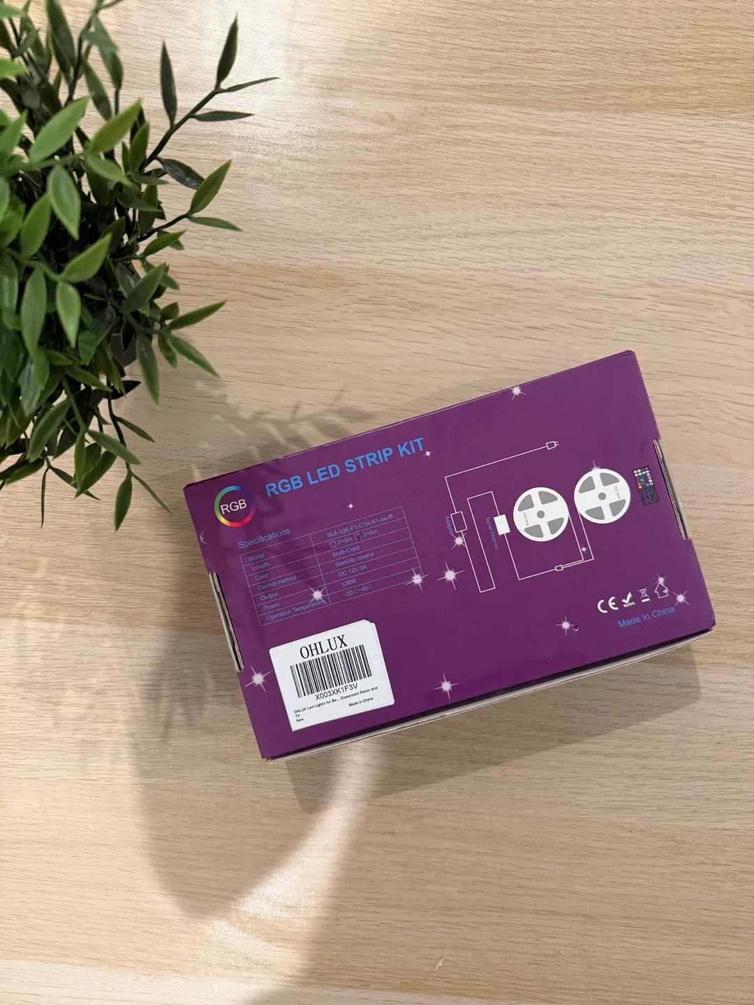 New OHLUX RGB LED Strip Light Kit image indicator(3)