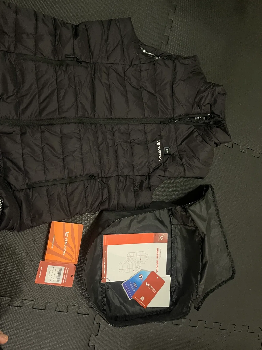 VENUSTAS Women's Heated Vest Black XL - New image indicator(2)