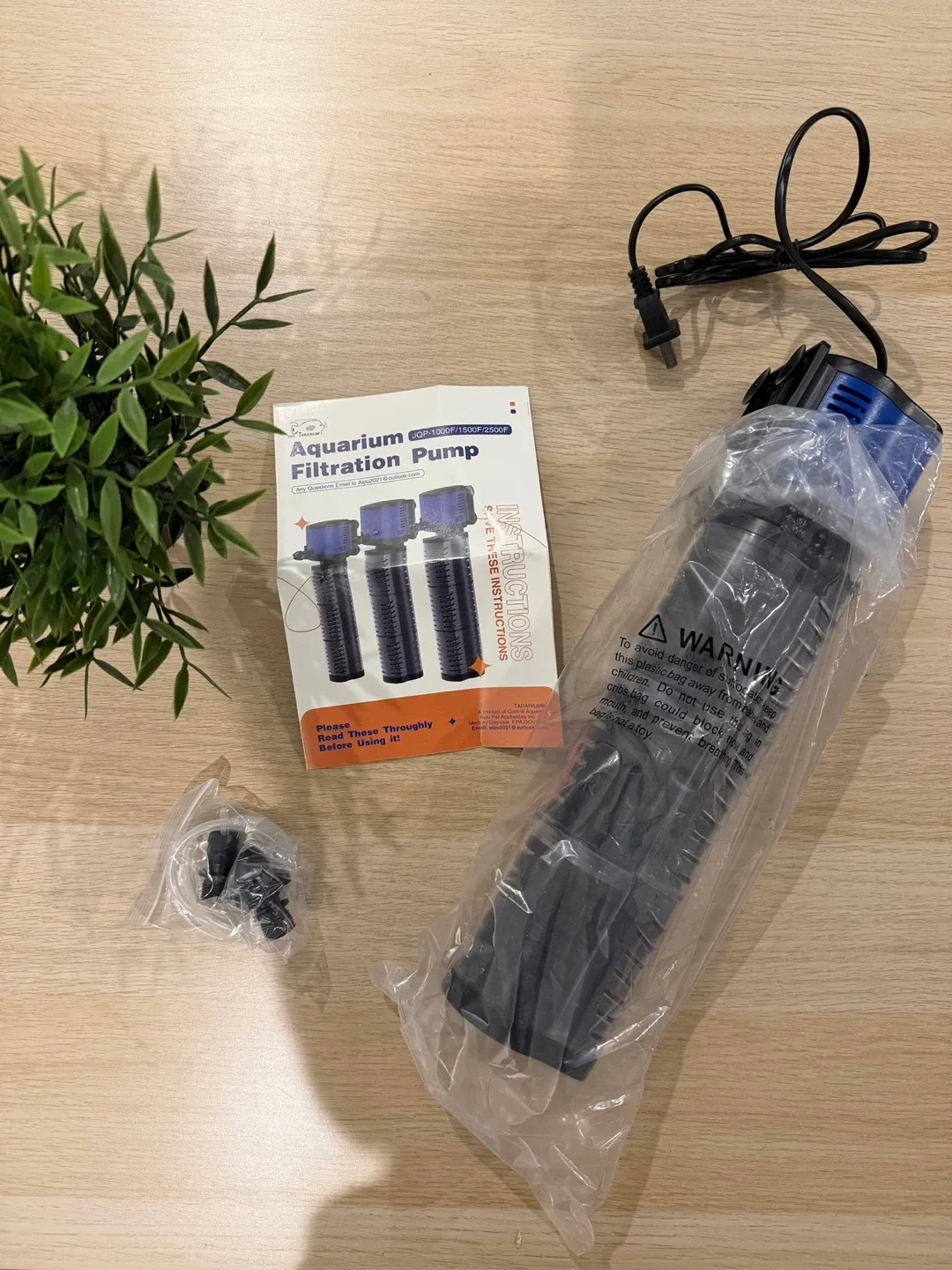 Submersible Filtration Pump JQP-1500F image indicator(3)