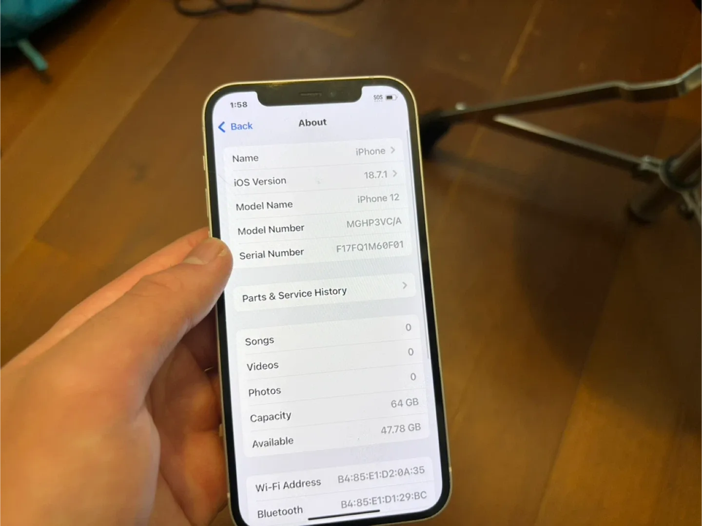 Apple iPhone 12 - 64GB, White comes with charger, box, and case image indicator(3)