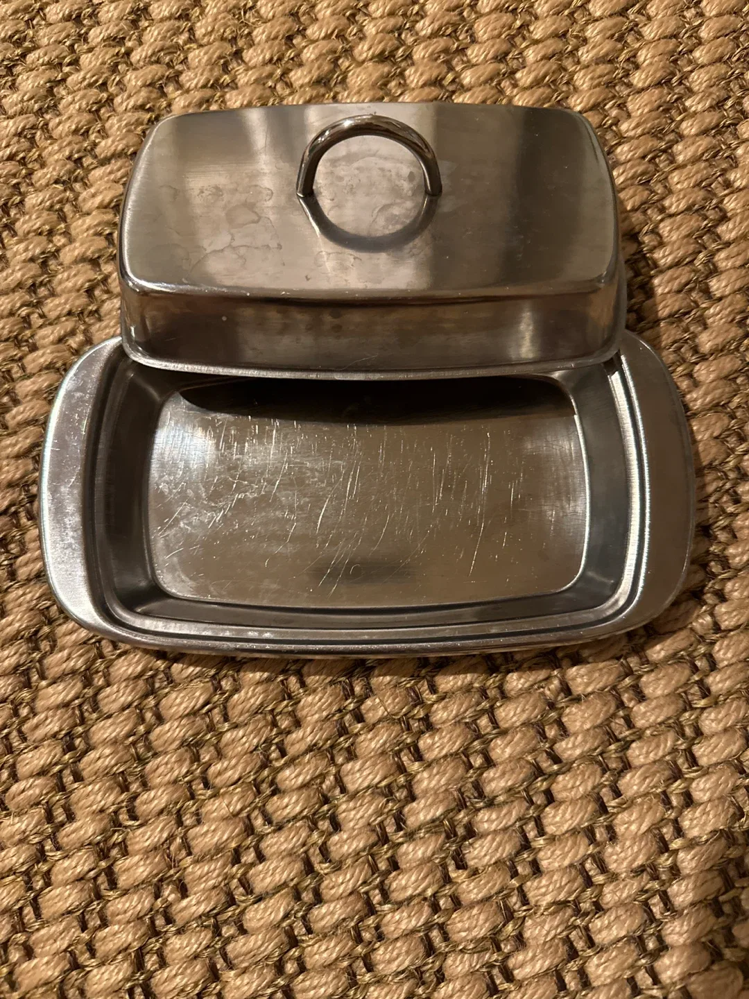 Stainless Steel Butter Dish image indicator(2)