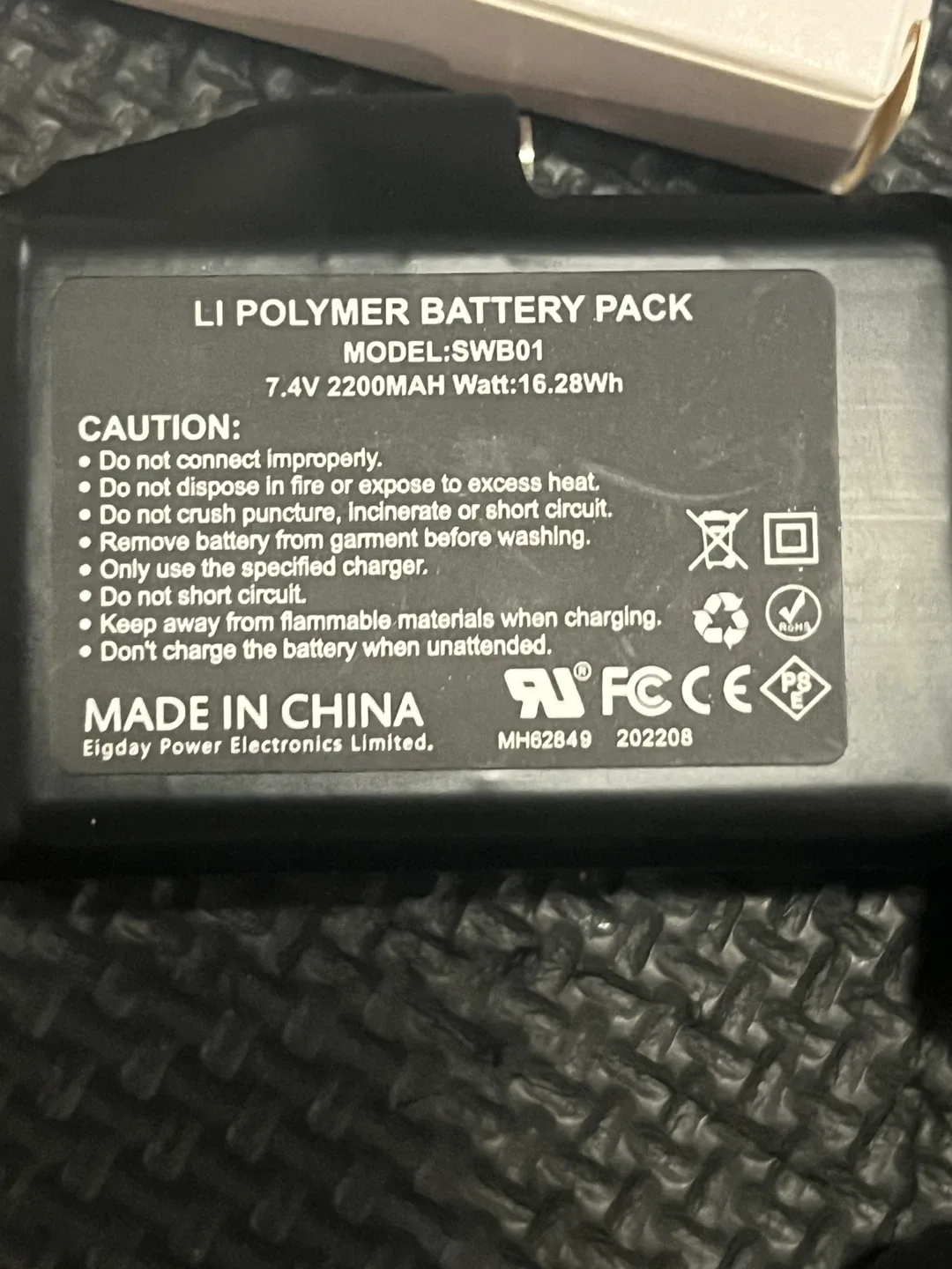 Savior Heat Heated Gloves, Size M/8 image indicator(3)