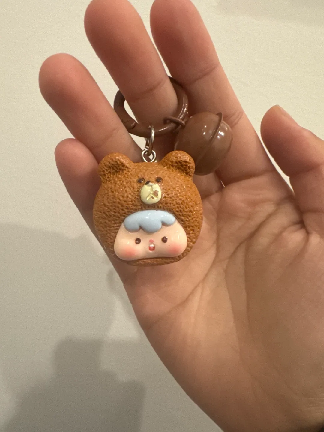 Cute Bear Keychain with Bell $2