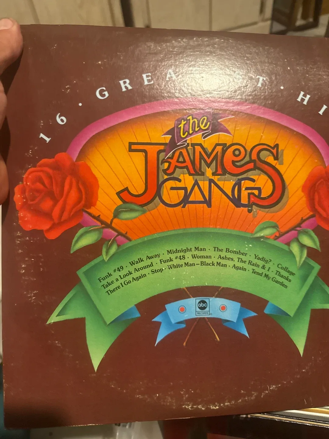 Vinyl Records: Elton John, Santana, James Gang, Jeff Beck image indicator(4)