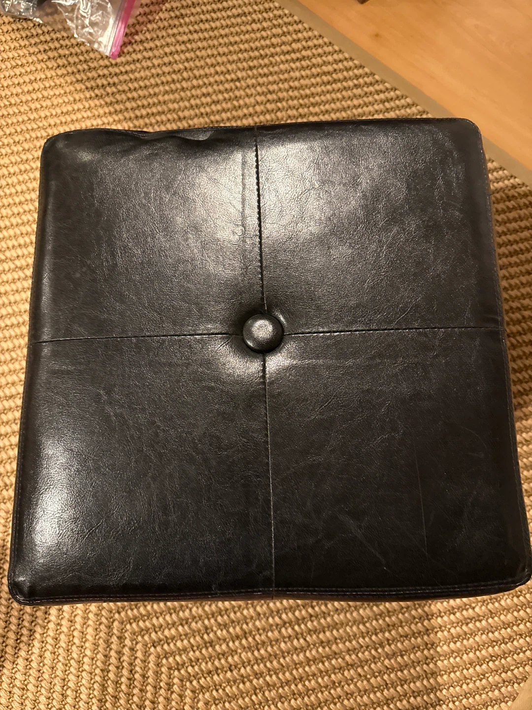 3 Black Faux Leather Foot stalls - photo 2