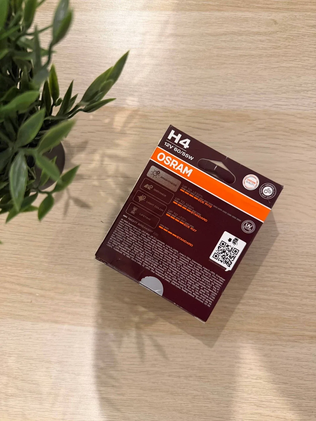 Osram Night Breaker 220 H4 Bulb - New image indicator(2)