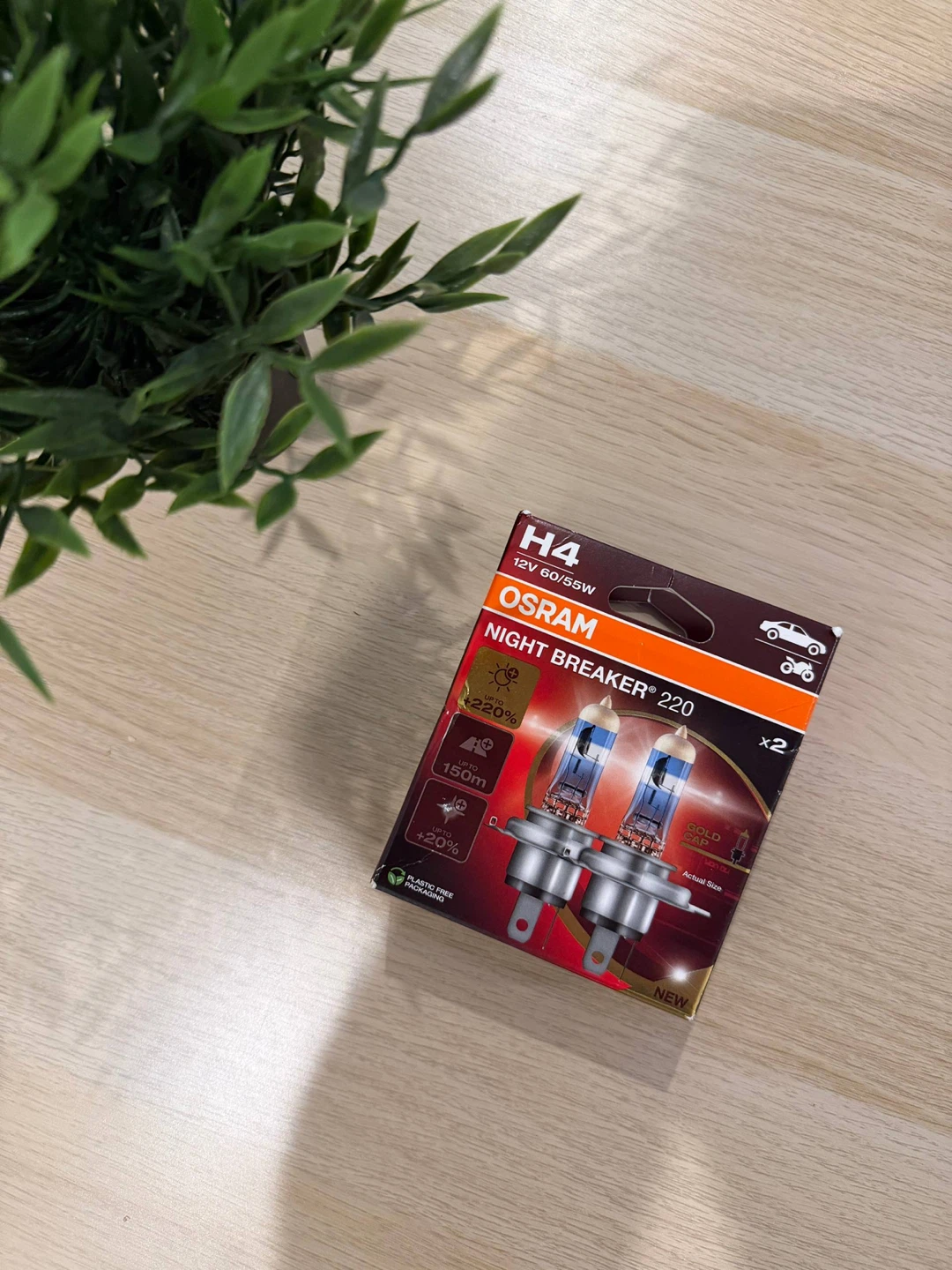 Osram Night Breaker 220 H4 Bulb - New