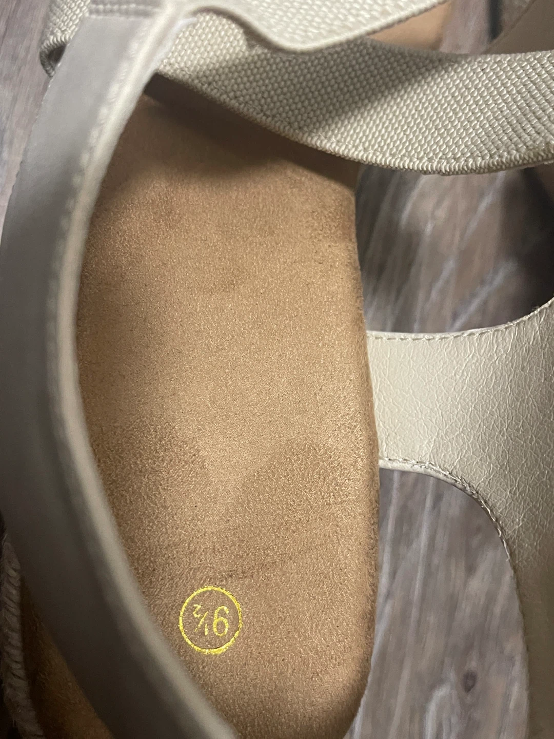 Women Espadrille Platform Wedge Sandals - Size 9.5 - photo 4