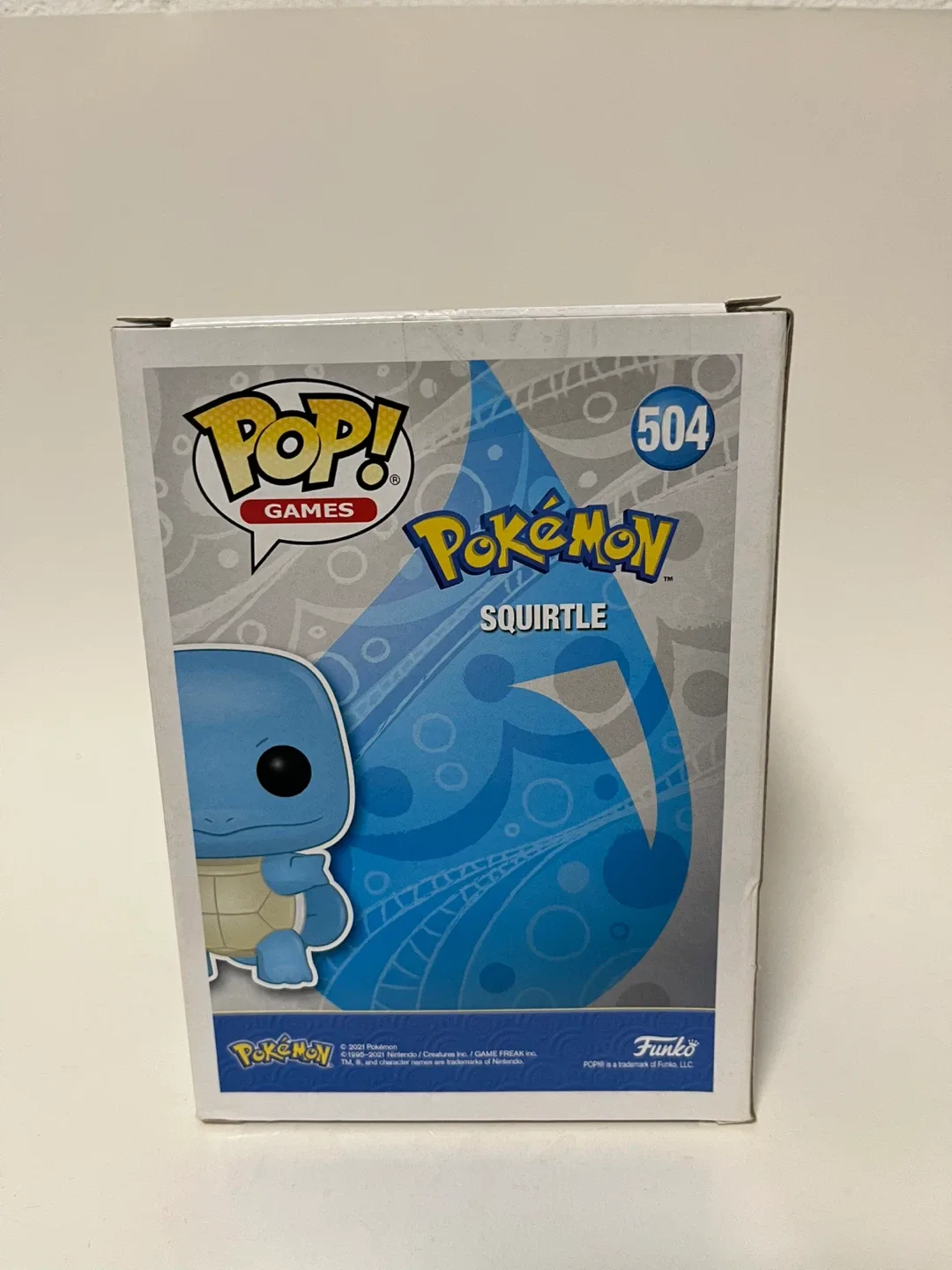 New Funko Pop! Games Pokemon Squirtle #504 image indicator(3)