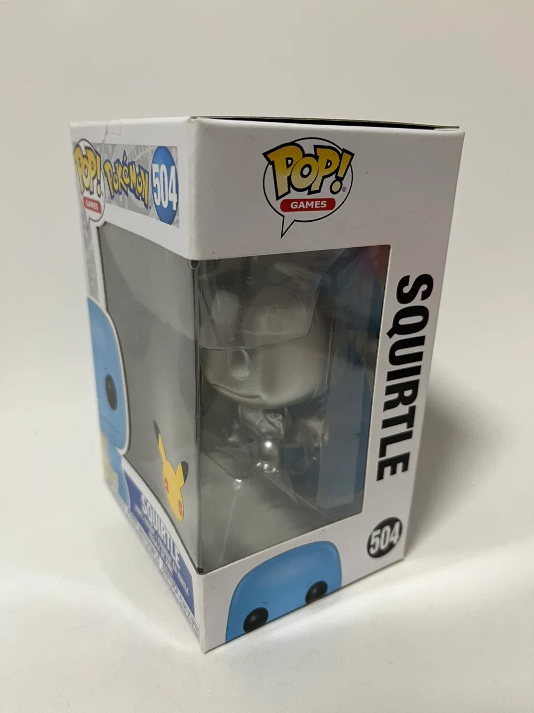 New Funko Pop! Games Pokemon Squirtle #504 image indicator(2)