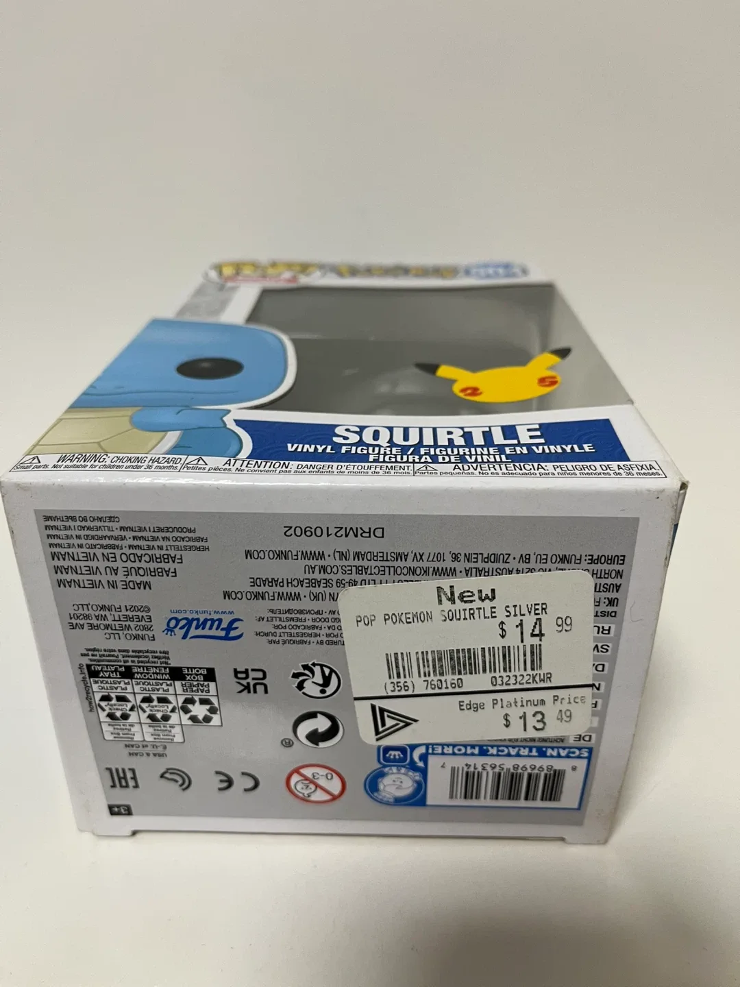 New Funko Pop! Games Pokemon Squirtle #504 image indicator(5)