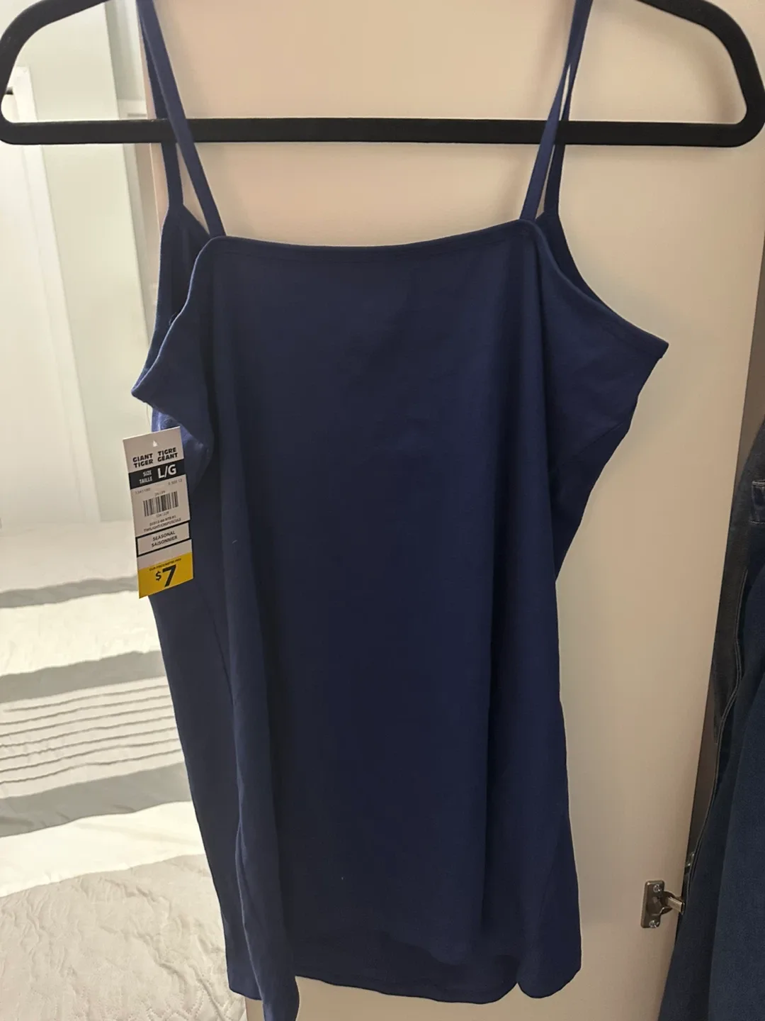 myStyle Navy Blue Tank Top - Size L/G🥕 image indicator(2)