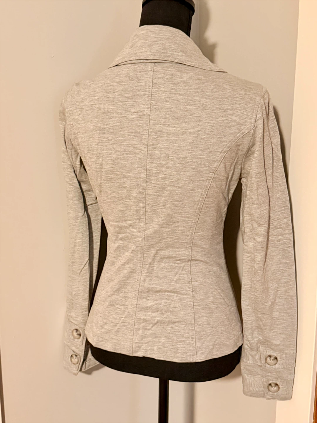 Cabi XS Gray ‘Good to Go ‘ Military style Jacket - photo 4