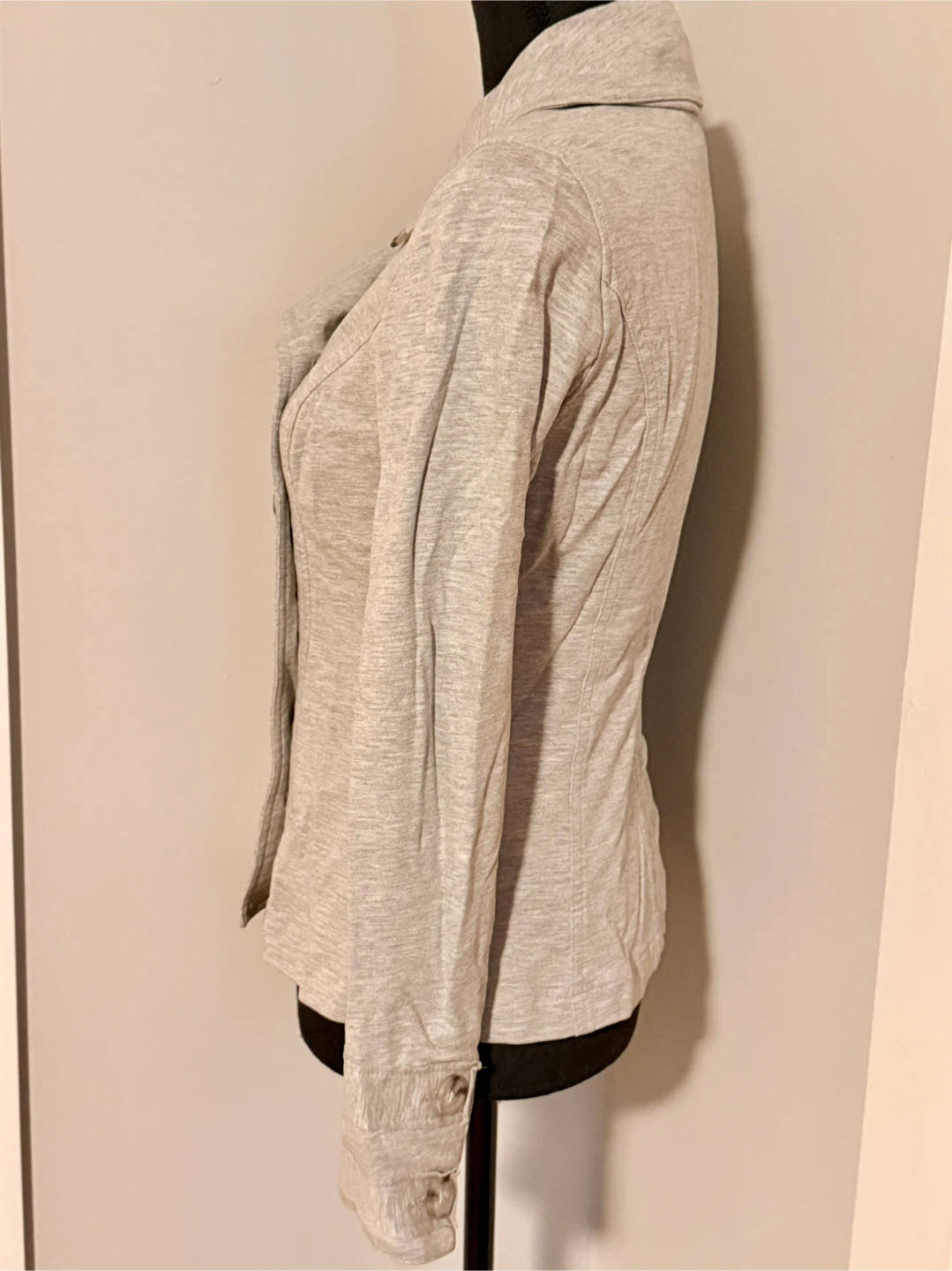 Cabi XS Gray ‘Good to Go ‘ Military style Jacket - photo 3